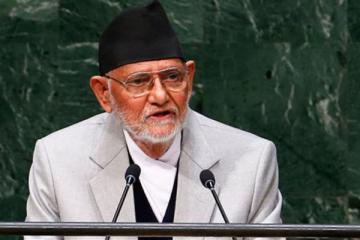 Nepal PM Koirala requests citizens to donate blood