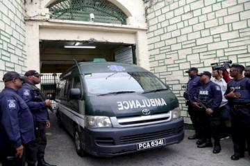 Former FIFA vice-president Jack Warner leaves jail in ambulance