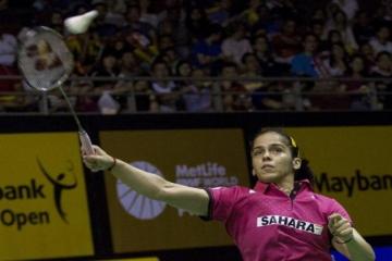 Saina overcomes Sun Yu�s challenge