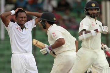 India vs. Bangladesh: India 239-0 on day 1 of Fatullah test