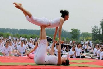 Yoga finds acceptance abroad, events held across the globe