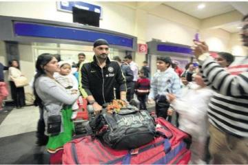 Indian team arrives in Harare