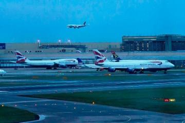 Heathrow cancels flights after protests