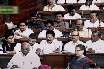 BJP goes all out against Congress