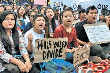 Churachandpur on the boil