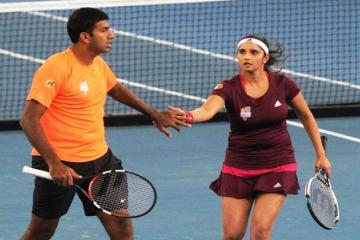 Sania, Bopanna win in US Open doubles