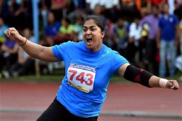Manpreet books Olympic berth with a record throw