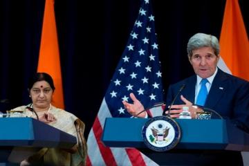 Kerry, Swaraj united in strong response to terror
