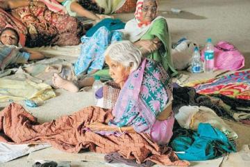 Natural disasters almost spell death for the elderly in India�s mega cities