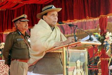 Rajnath for vigil on Nepal border
