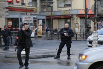 On Charlie Hebdo anniversary, knife-wielding man shot dead in Paris