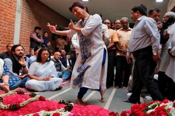 Mallika slams PM for not paying homage to her mother