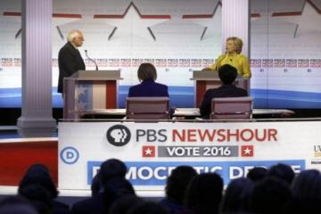 Clinton, Sanders debate as focus turns to minority voters