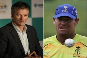 Waugh hits back at Warne jibe