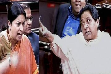Mayawati, Yechury take on Smriti
