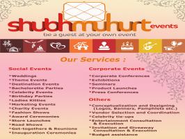 Shubh Muhurt Events Shubh Muhurt Events