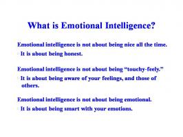 Emotional Intelligence